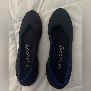 Rothy’s Navy Blue Flats